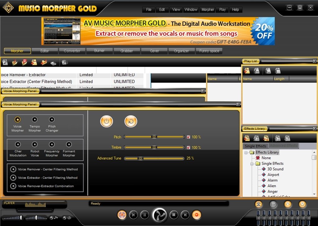 Music Morpher Gold 5.0.44