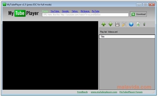 MyTubePlayer 1.5