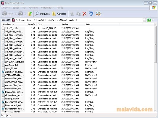 Nero Get Support Files