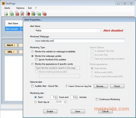 NotiPage 1.25