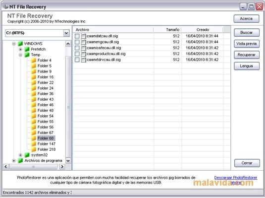 NT File Recovery 2.0