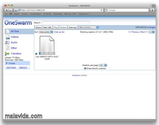 OneSwarm  0.6.7