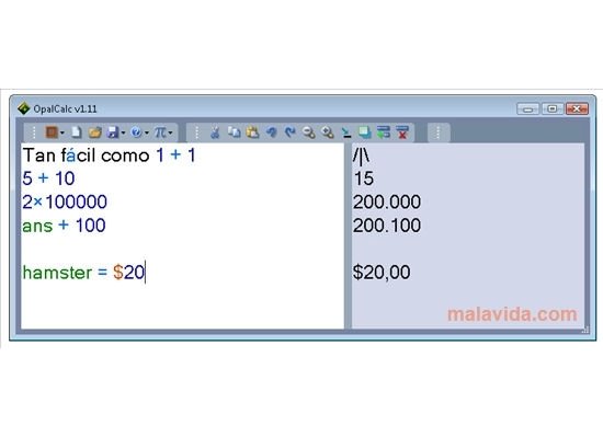 OpalCalc 1.45