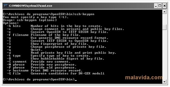 OpenSSH  3.8p1 Ingl�s