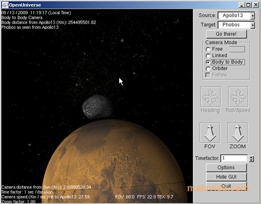 OpenUniverse 1 Beta 3 Englisch