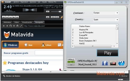 OPENwebRadio 1.00