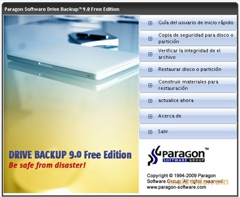 Paragon Drive Backup 10.0 Server