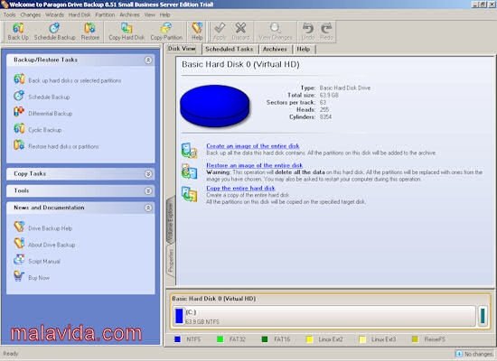 Paragon Drive Backup 9 Small Business Server Inglese