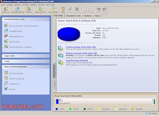 Paragon Drive Backup 8.51 Professional Inglese