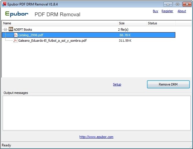 PDF DRM Removal 2.0.8.10