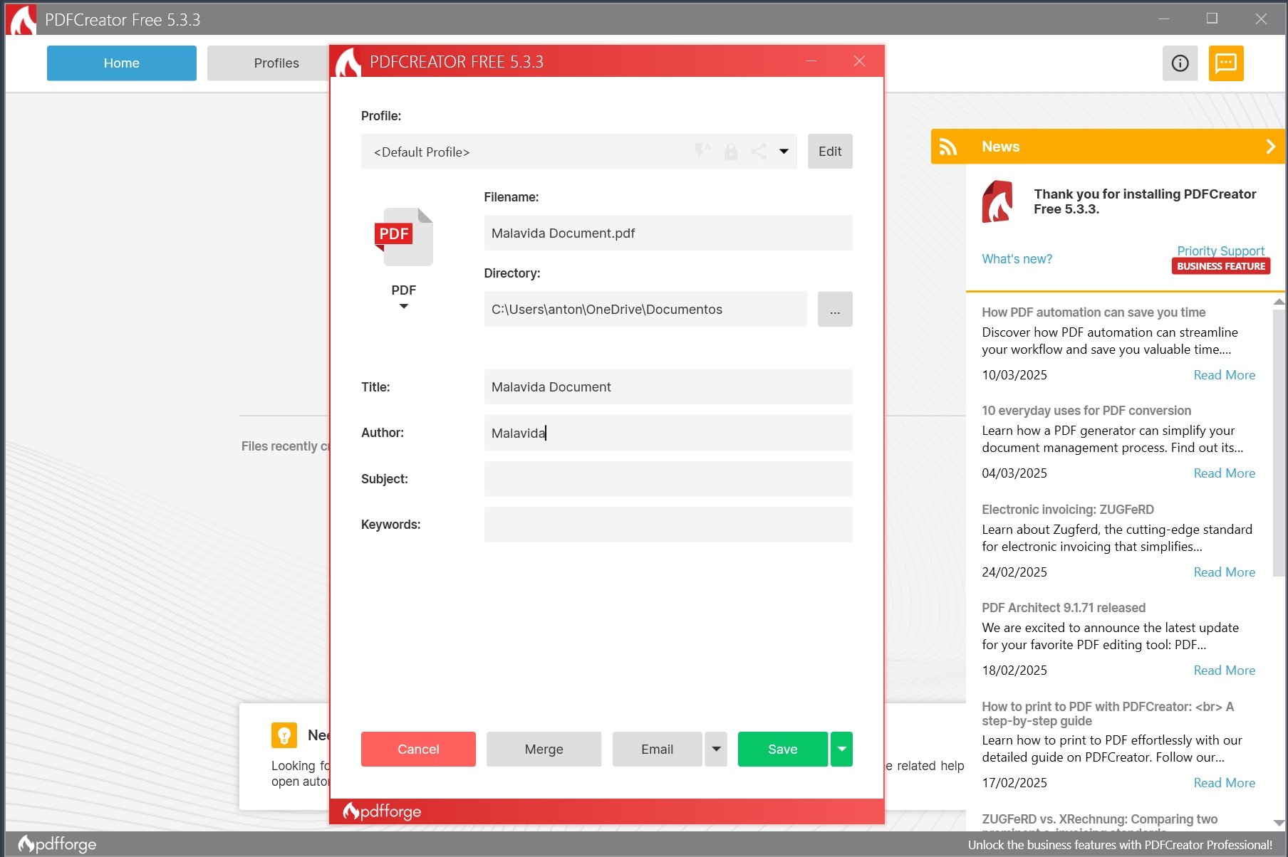PDFCreator 1.3.2