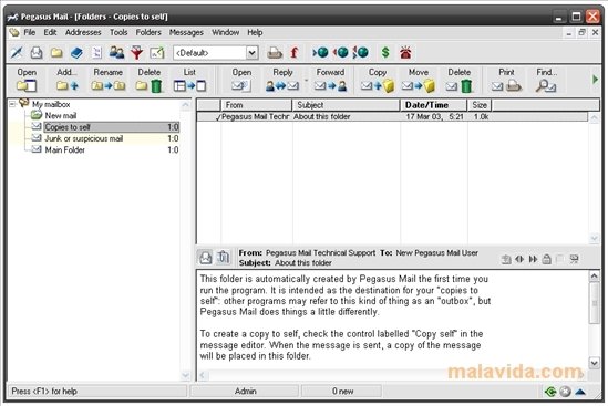 Pegasus Mail  4.51