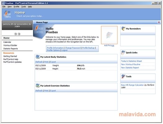 PerfControl Personal Edition 1.1.1