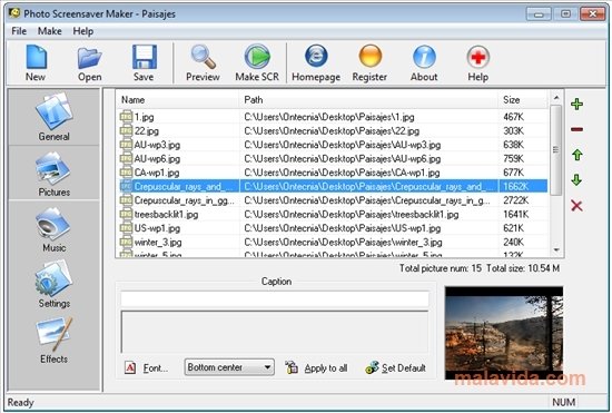 Photo Screensaver Maker 6.0.2 Ingl�s