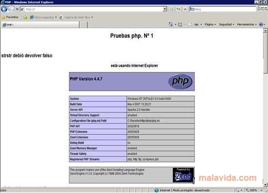 PHP 5 .3.6