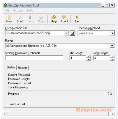 PicoZIP Recovery Tool 1.02