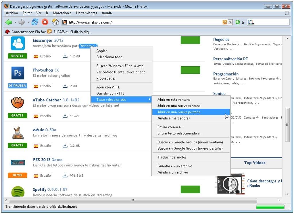 Plain Text to Link  1.5.20080618 Ingl�s