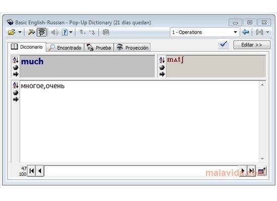 Pop-Up Dictionary 4.8.577