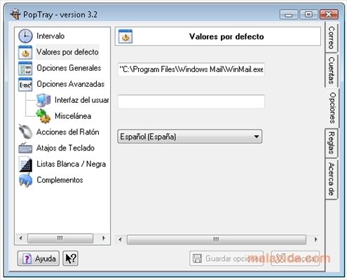 PopTray  3.2 Espa�ol