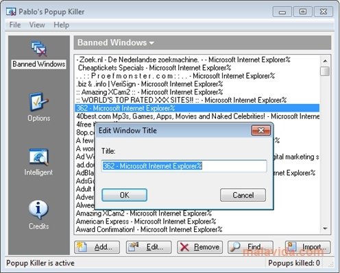Popup Killer  1.51 Ingl�s