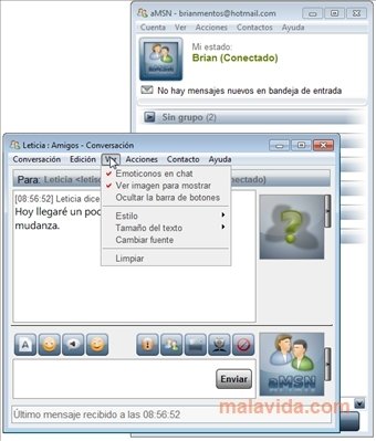 Portable aMSN  0.97.2