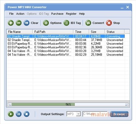 convert audio cda to wma