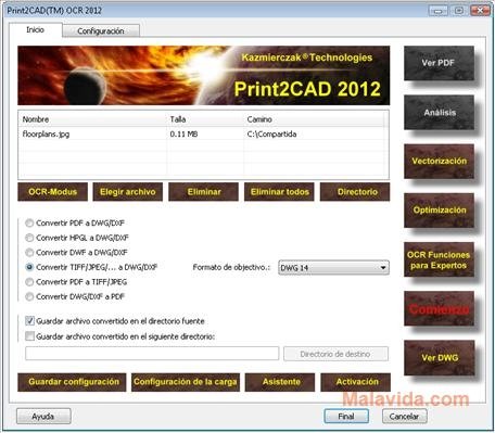 Print2CAD 2013