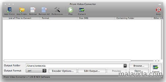 Prism Video File Converter  1.23 Ingl�s