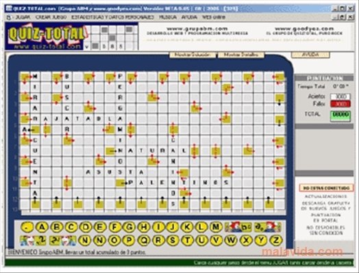QuizTotal  0.85 Espa�ol