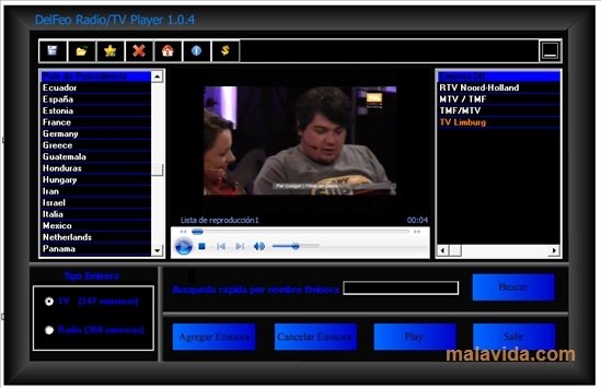 Radio/Tv Player 1.0.4 Englisch