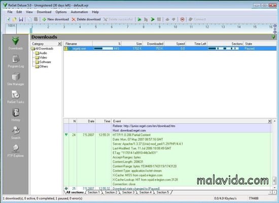 ReGet Deluxe 5.2 Engels