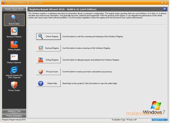 Registry Repair Wizard 2009 6.21 Ingl�s
