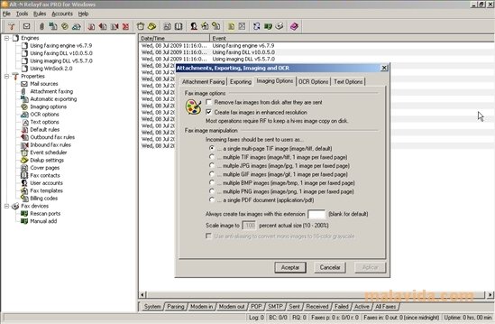 RelayFax 7.0.5
