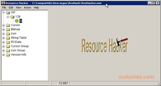 Resource Hacker  3.4.0 Ingl�s