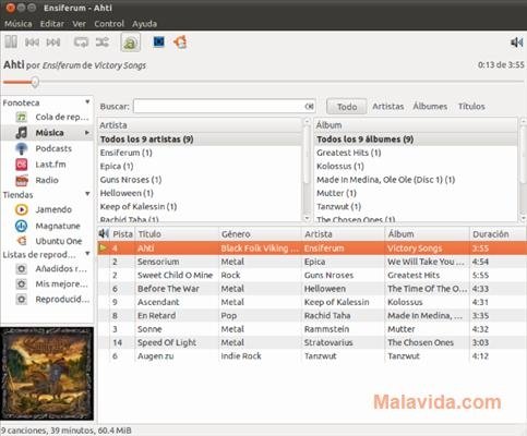 Rhythmbox 0.13.3