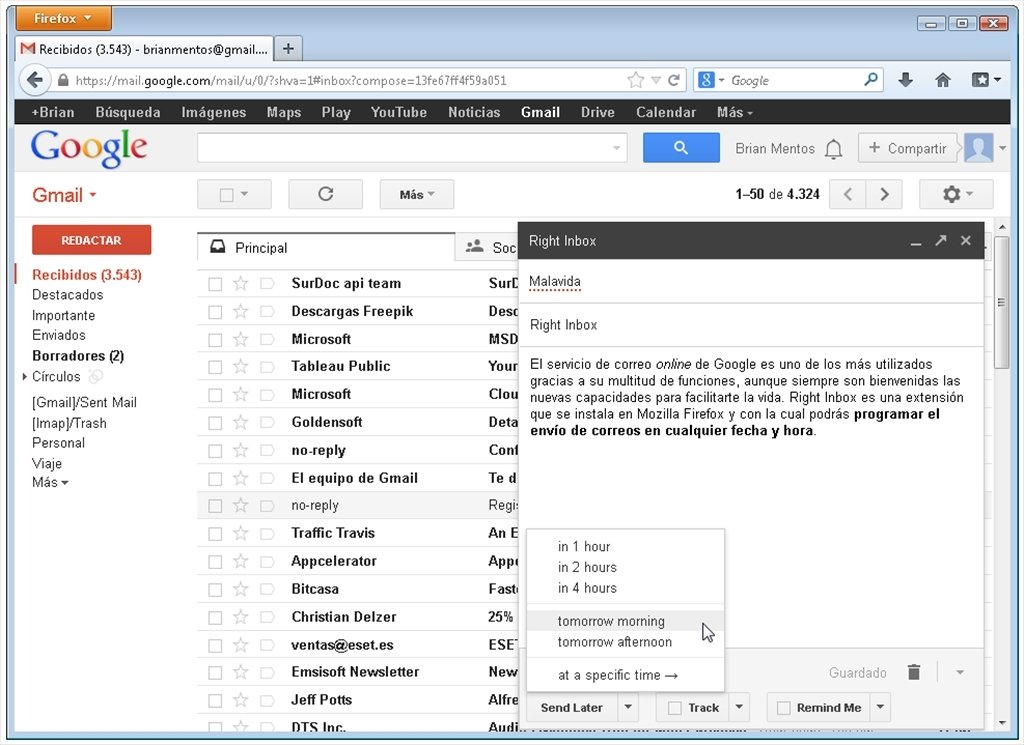 Right Inbox 1.0