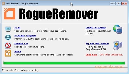 RogueRemover Free 1.24
