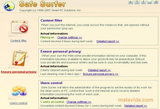 Safe Surfer 4.2 Angielski