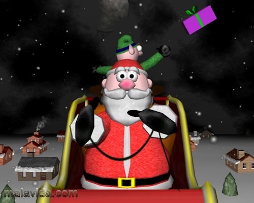 Salvapantallas de Navidades 3D  1.3 Ingl�s