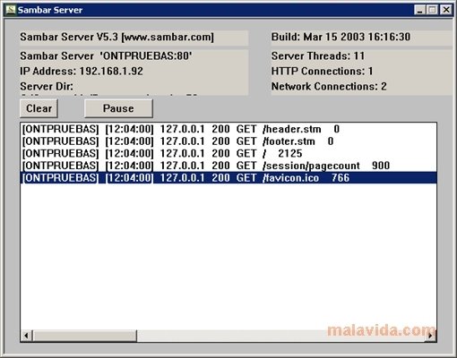 Sambar Server 7.0 Engels