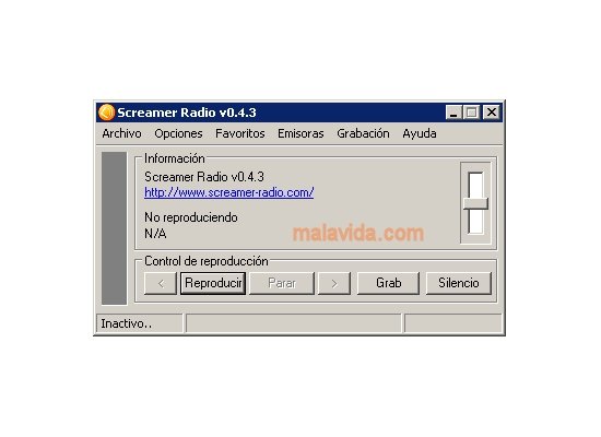 Screamer Radio  0.4.4 Espa�ol imagen