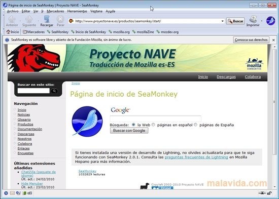 SeaMonkey 2.9.1