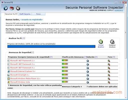 Secunia PSI 2.0