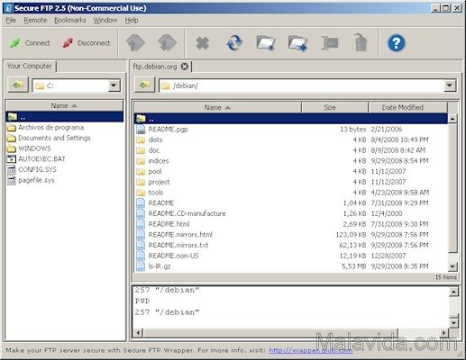 Secure FTP 2.5.17 Englez�