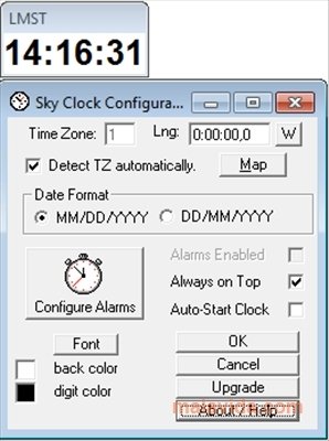 Sidereal Clock  2.0.1