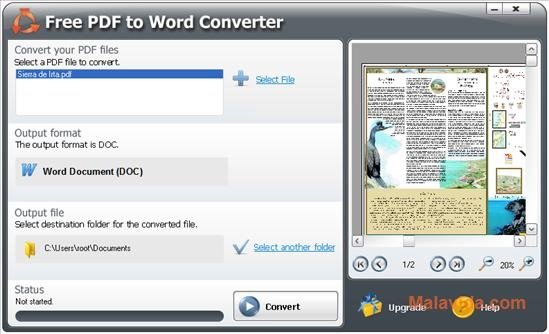 SmartSoft Free PDF to Word Converter 5.1.0.383