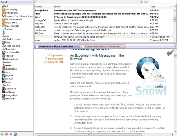 Snowl 0.3 beta Anglais