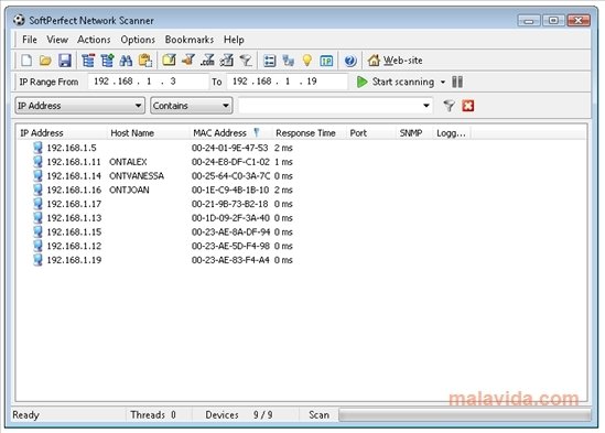 SoftPerfect Network Scanner 5.4.0