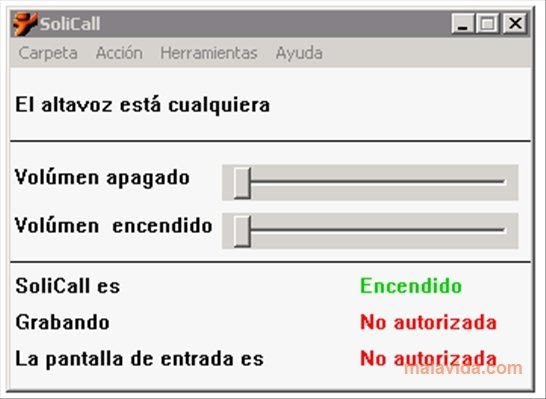 SoliCall 1.5-2 Beta Engels