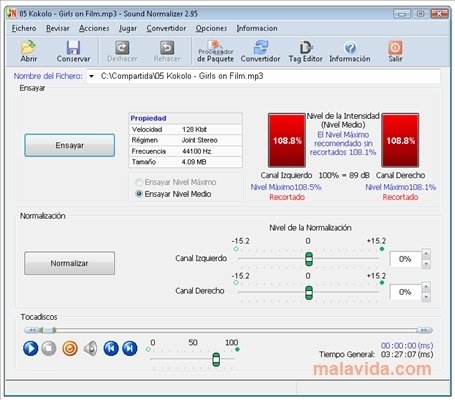 Sound Normalizer 3.92